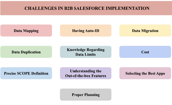 Challenges in B2B Salesforce implementation