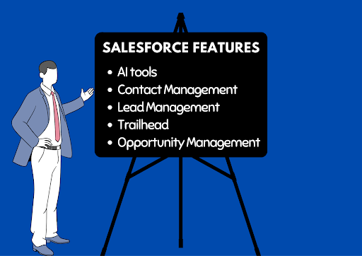 Salient features of Salesforce