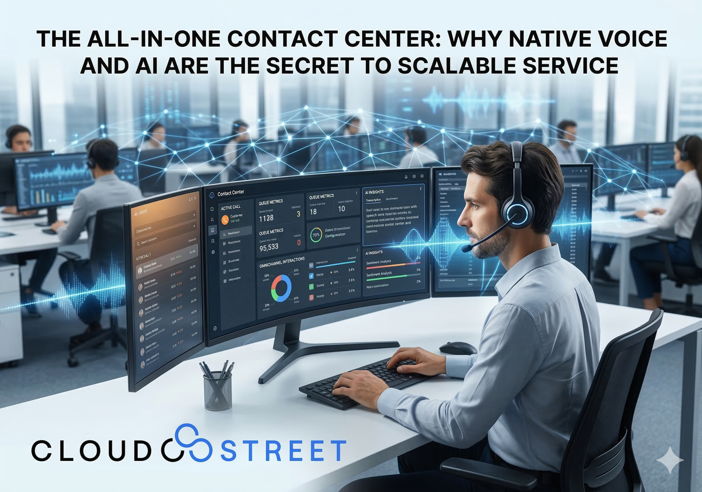 The All-in-One Contact Center: Why Native Voice and AI are the Secret to Scalable Service
